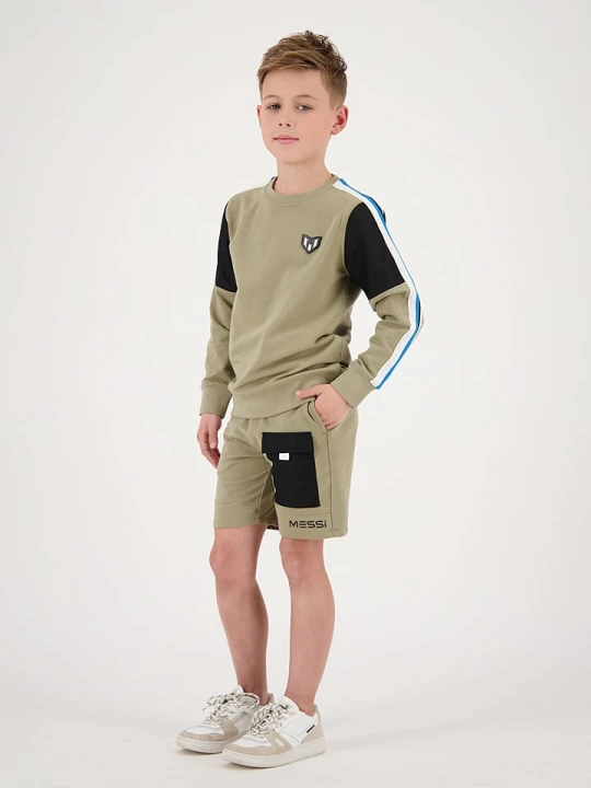 Zdjęcie produktu Messi Bluza w kolorze khaki rozmiar: 98 / 104