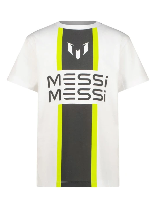 Zdjęcie produktu Messi Koszulka w kolorze biało-antracytowym rozmiar: 164