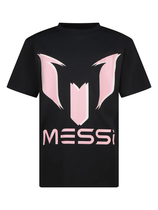 Zdjęcie produktu Messi Koszulka w kolorze czarno-jasnoróżowym rozmiar: 164