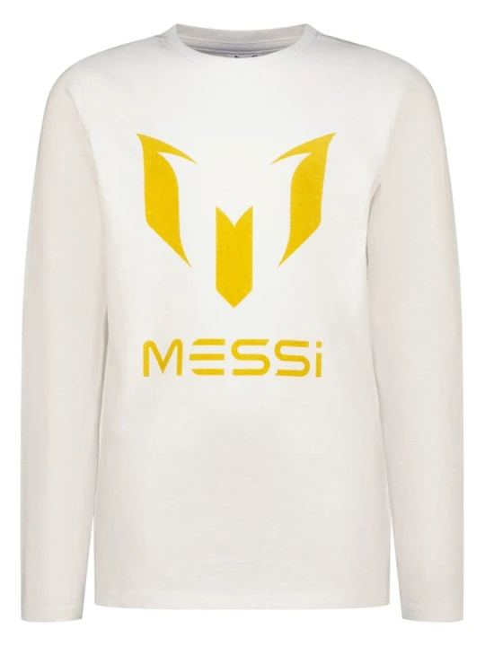 Zdjęcie produktu Messi Koszulka w kolorze kremowym rozmiar: 128