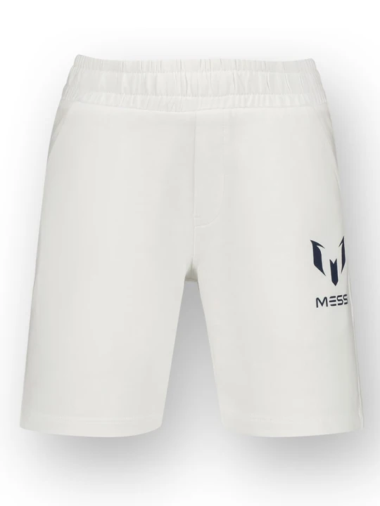 Zdjęcie produktu Messi Szorty dresowe w kolorze białym rozmiar: 176