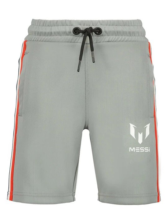 Zdjęcie produktu Messi Szorty dresowe w kolorze szarym rozmiar: 140
