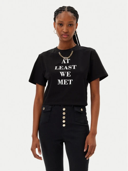 Zdjęcie produktu MET T-Shirt M10 261TS Czarny Regular Fit