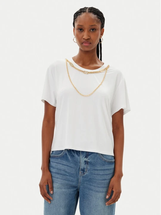 Zdjęcie produktu MET T-Shirt M10 262TP Biały Regular Fit