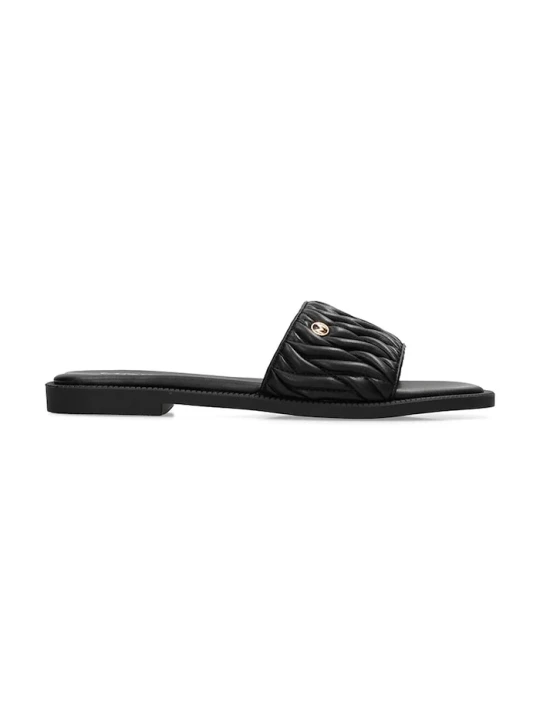 Zdjęcie produktu Mexx klapki na płaskim obcasie damskie TULLA ZUMO Sandal czarny