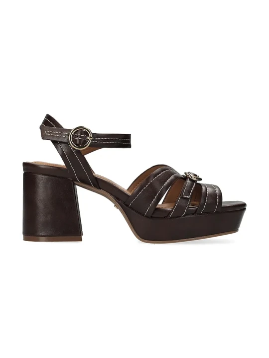 Zdjęcie produktu Mexx sandały na słupku TOBIE NICKY Heeled sandal brązowy