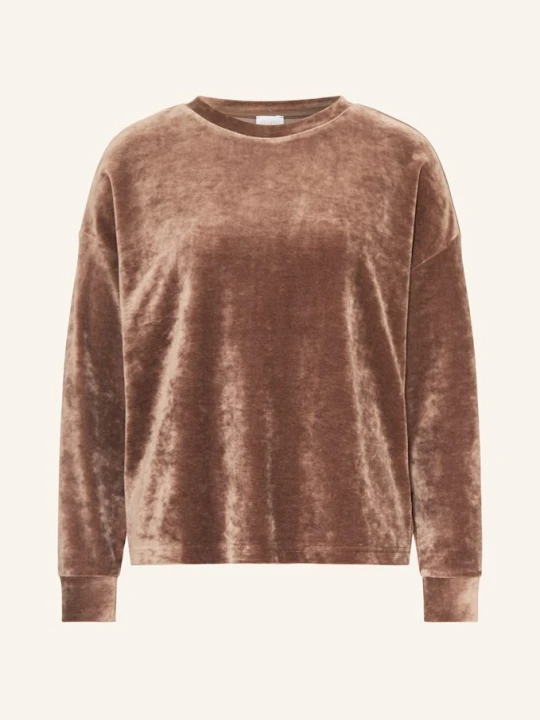Zdjęcie produktu Mey Bluza Nierozpinana Rekreacyjna Z Serii Velvet Dream beige CIEMNOBRĄZOWY