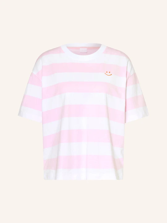 Zdjęcie produktu Mey Koszulka Od Piżamy Z Serii Streaked Lines rosa
