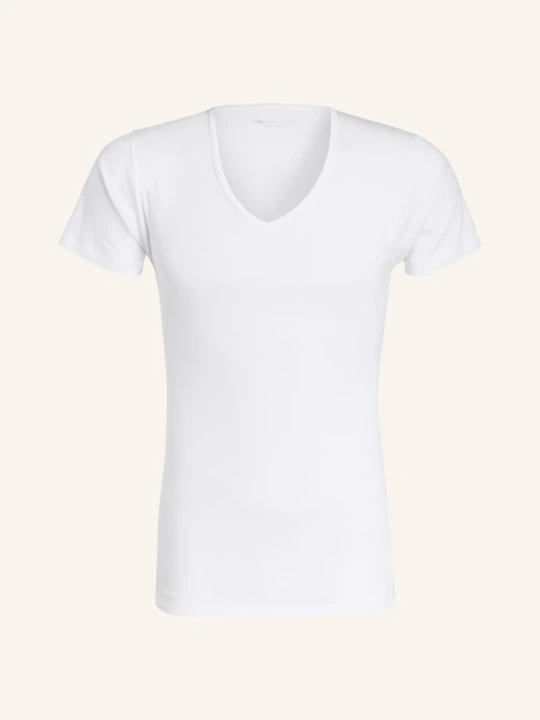 Zdjęcie produktu Mey Koszulka W Serek Z Serii Casual Cotton weiss BIAŁY