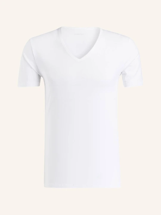 Zdjęcie produktu Mey Koszulka W Serek Z Serii Dry Cotton weiss BIAŁY