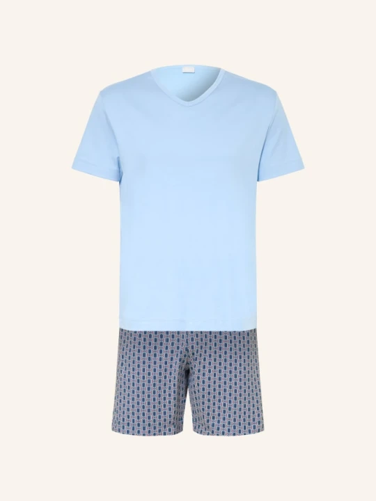 Zdjęcie produktu Mey Piżama Typu Shorty Seria Straight Geo blau