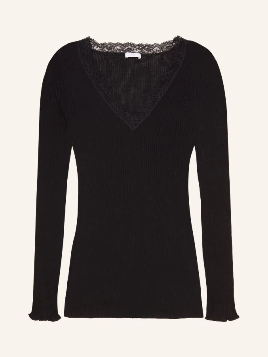 Zdjęcie produktu Mey Seria Koszulek Z Długim Rękawem Wool Expressive schwarz CZARNY