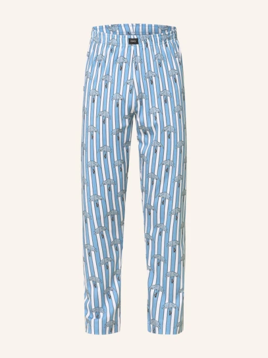 Zdjęcie produktu Mey Spodnie Do Spania Mey × Loriot blau beżowy