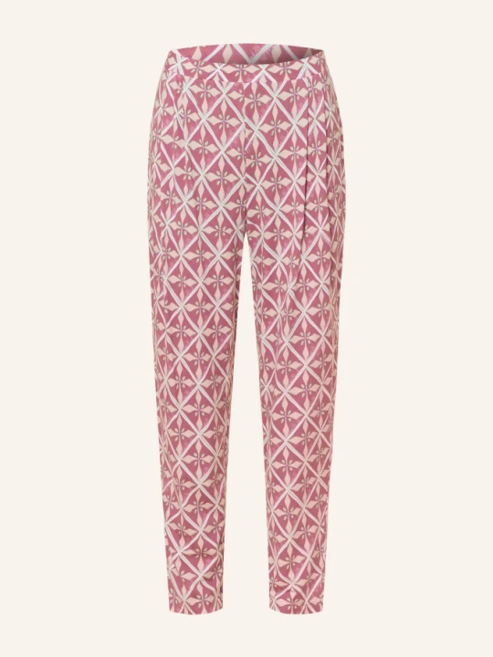 Zdjęcie produktu Mey Spodnie Do Spania Z Serii Geometric Illusion rosa różowy