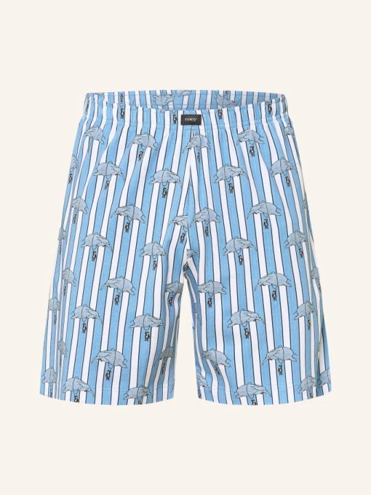 Zdjęcie produktu Mey Szorty Do Spania Z Serii Mey × Loriot blau beżowy