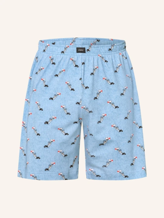 Zdjęcie produktu Mey Szorty Do Spania Z Serii Mey × Loriot blau beżowy