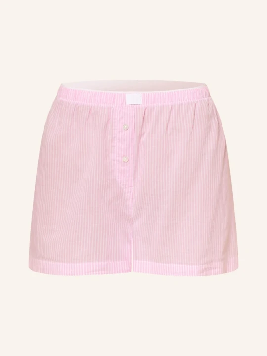 Zdjęcie produktu Mey Szorty Od Piżamy Z Serii Cotton Stripes rosa
