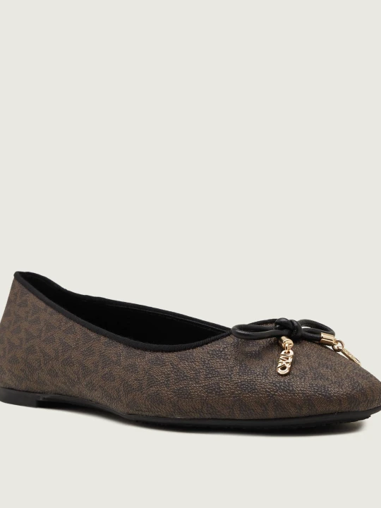 Zdjęcie produktu Michael Kors Baleriny | z dodatkiem skóry brązowy