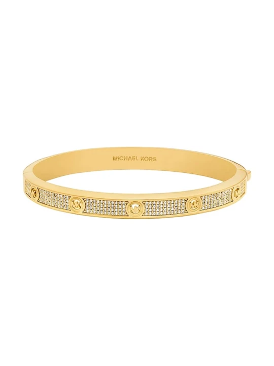 Zdjęcie produktu Michael Kors bransoletka damska mosiężna z cyrkonią złoty