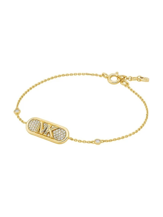Zdjęcie produktu Michael Kors bransoletka ze srebra pokrytego złotem