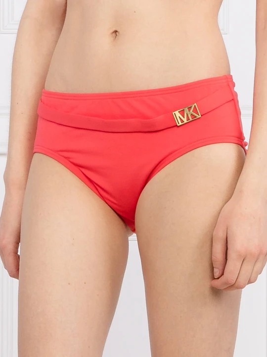 Zdjęcie produktu Michael Kors Dół od bikini koralowy