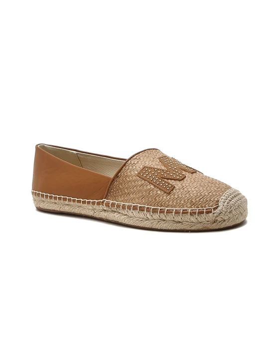 Zdjęcie produktu Michael Kors Espadryle KENDRICK | z dodatkiem skóry beżowy