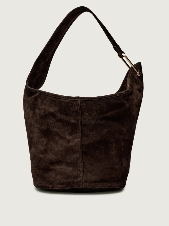 Zdjęcie produktu Michael Kors Hobo | zamsz brązowy