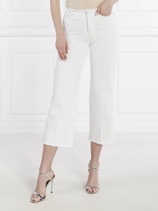 Zdjęcie produktu Michael Kors Jeansy JEAN | Cropped Fit biały