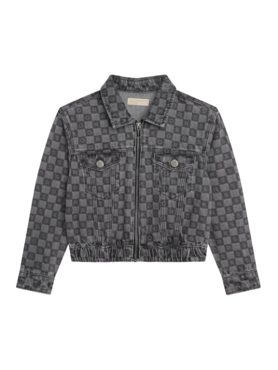 Zdjęcie produktu MICHAEL KORS KIDS Kurtka jeansowa R16119 S Szary Regular Fit
