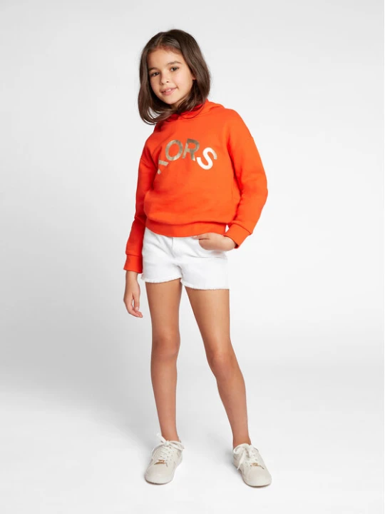 Zdjęcie produktu MICHAEL KORS KIDS Szorty jeansowe R14139 S Biały Regular Fit