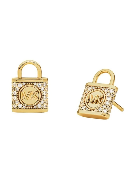 Zdjęcie produktu Michael Kors kolczyki srebrne złoty