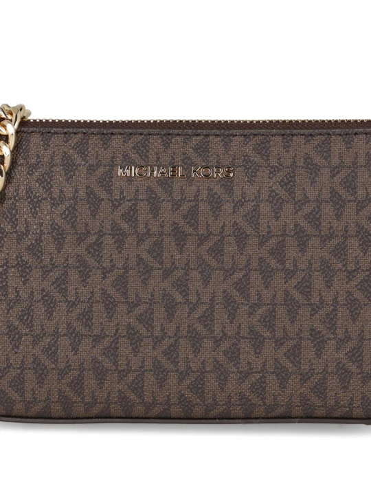 Zdjęcie produktu Michael Kors Kopertówka jet set brązowy