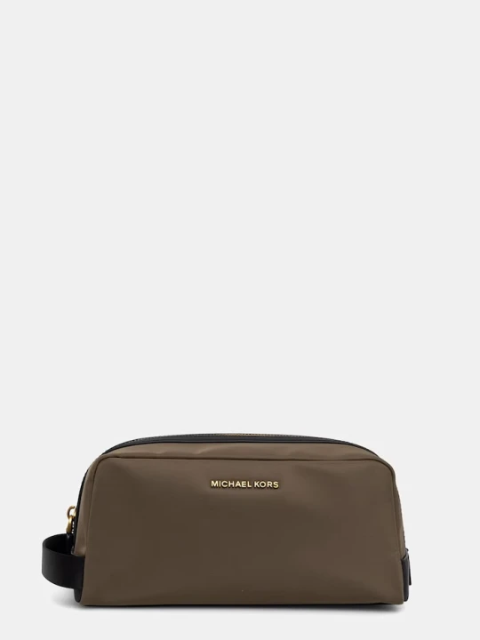 Zdjęcie produktu Michael Kors kosmetyczka męska Brooklyn zielony