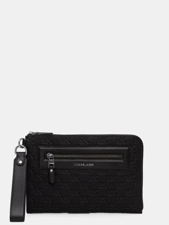 Zdjęcie produktu Michael Kors kosmetyczka męska skórzana czarny