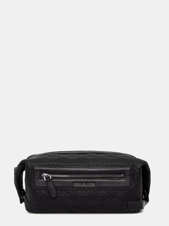 Zdjęcie produktu Michael Kors kosmetyczka męska skórzana czarny