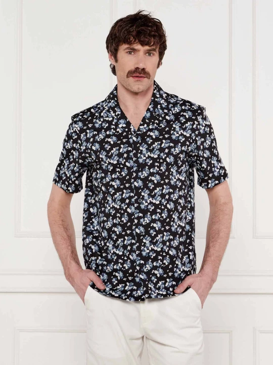 Zdjęcie produktu Michael Kors Koszula FLORAL | Relaxed fit czarny
