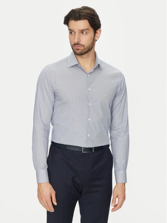 Zdjęcie produktu Michael Kors Koszula MK0DS01293 Niebieski Slim Fit