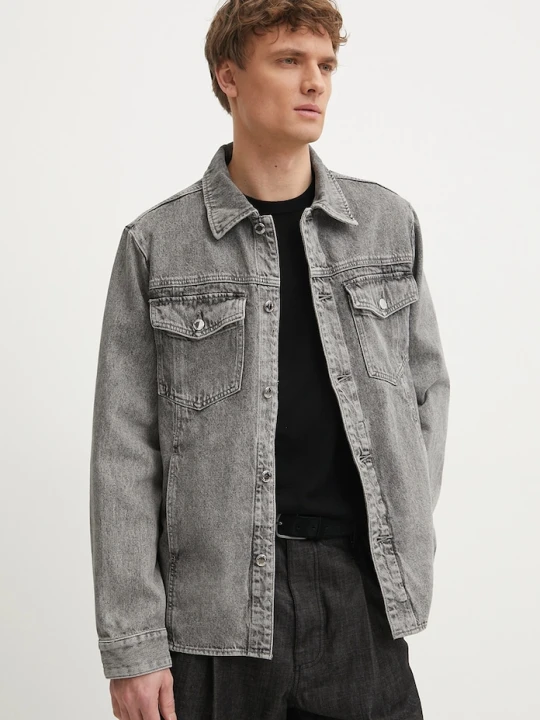 Zdjęcie produktu Michael Kors kurtka jeansowa szary