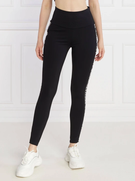 Zdjęcie produktu Michael Kors Legginsy SYNTH CONT SPA | Slim Fit czarny