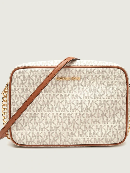 Zdjęcie produktu Michael Kors Listonoszka Jet Set kremowy