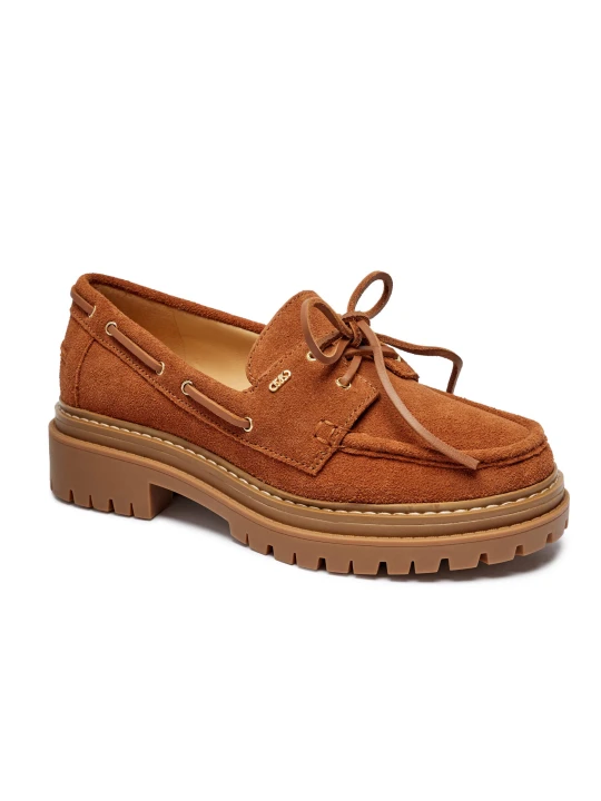 Zdjęcie produktu Michael Kors Loafersy CAMERON | zamsz brązowy