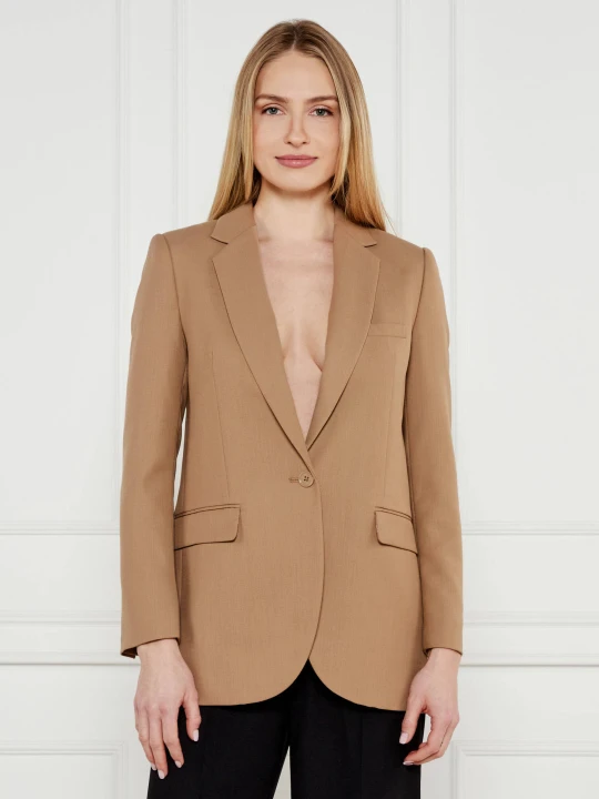 Zdjęcie produktu Michael Kors Marynarka | Oversize fit | z dodatkiem wełny brązowy