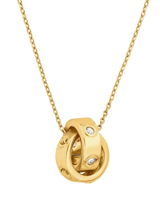 Zdjęcie produktu Michael Kors naszyjnik damski mosiężny z cyrkonią złoty