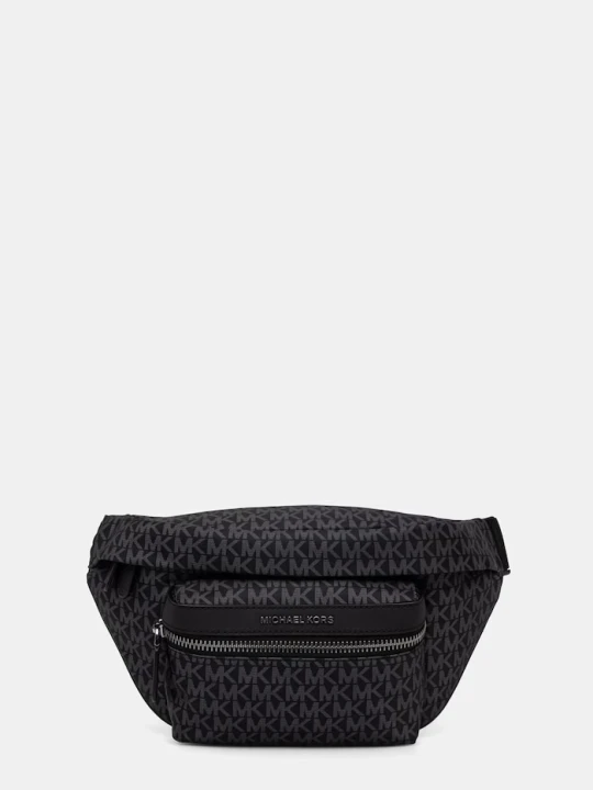 Zdjęcie produktu Michael Kors nerka na pas męska z imitacji skóry czarny