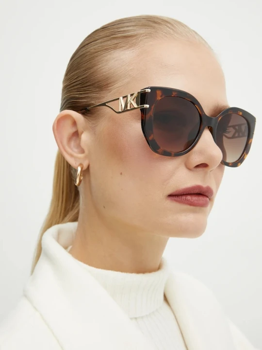 Zdjęcie produktu Michael Kors okulary przeciwsłoneczne brązowy