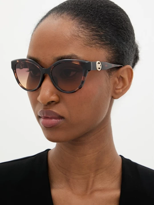 Zdjęcie produktu Michael Kors okulary przeciwsłoneczne damskie brązowy