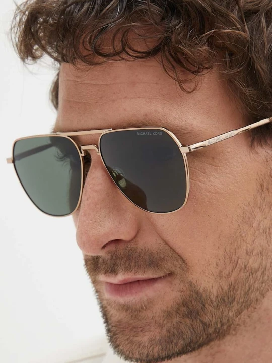 Zdjęcie produktu Michael Kors okulary przeciwsłoneczne KESWICK złoty
