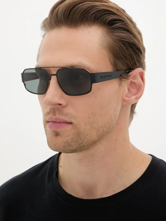 Zdjęcie produktu Michael Kors okulary przeciwsłoneczne męskie czarny