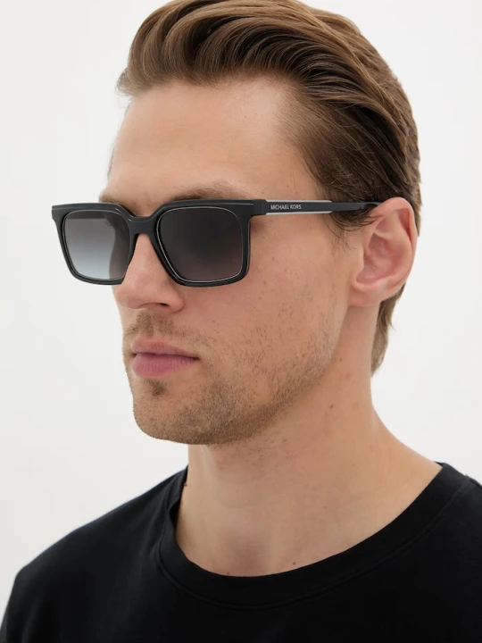 Zdjęcie produktu Michael Kors okulary przeciwsłoneczne męskie czarny