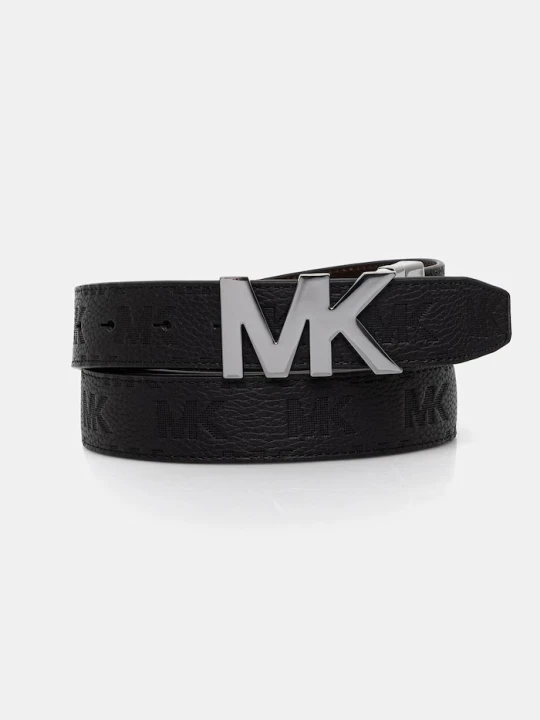 Zdjęcie produktu Michael Kors pasek dwustronny męski skórzany czarny
